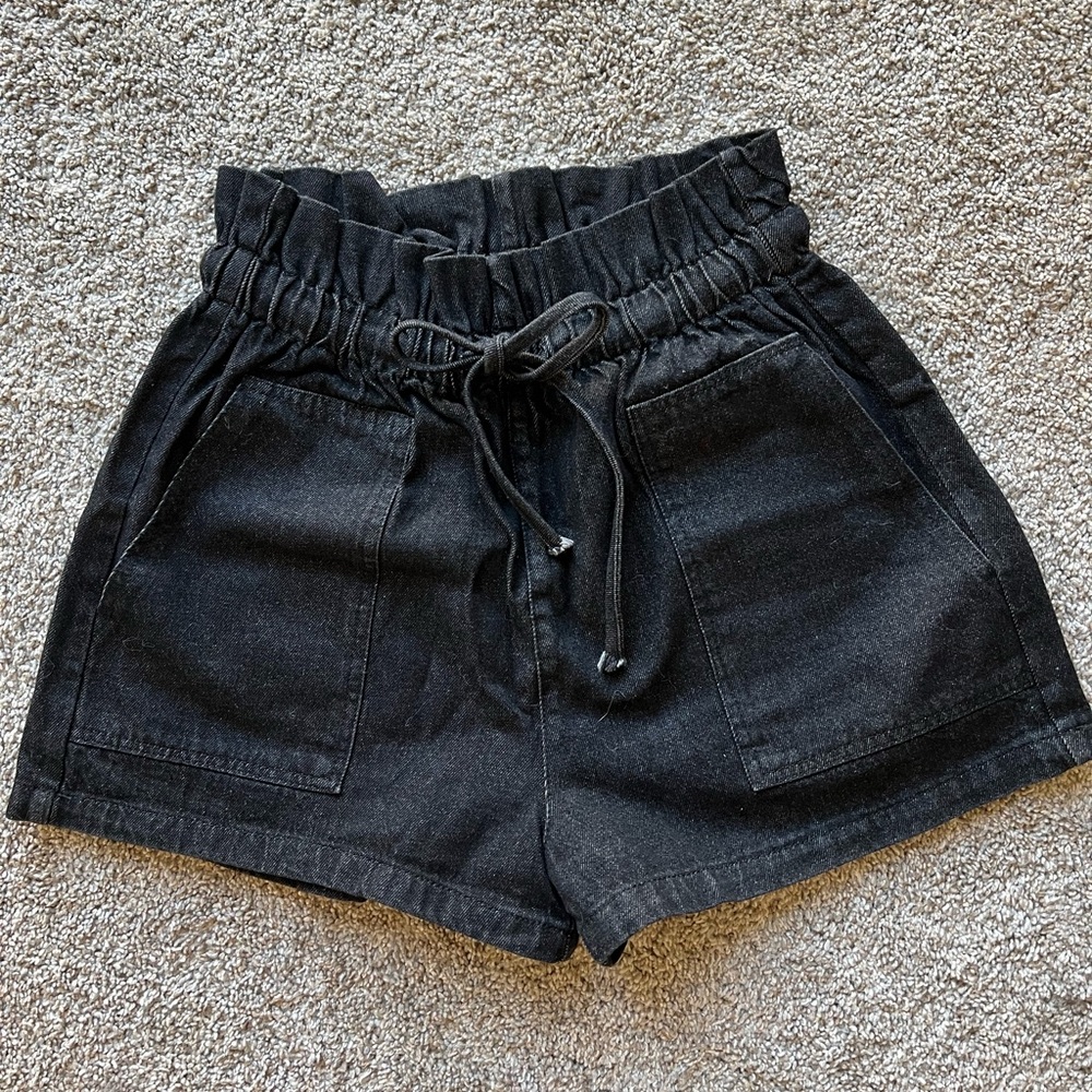 Cloud Ten Paperbag Tie Waist Shorts
